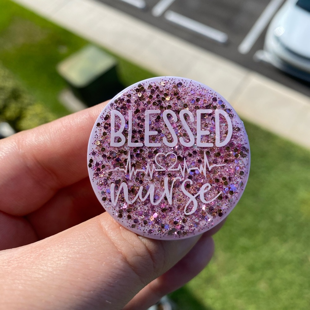 Blessed nurse popsocket/phone grip